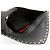 Valentino Clutch Rockstud in pelle nera Nero - vista 11