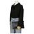 Valentino Clutch Rockstud in pelle nera Nero - vista 12