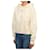 Jacquemus Fleece-Kapuzenpullover für Damen Weiß  - Ansicht 5