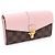 Louis Vuitton Clapton Long Wallet in Damier Ébène Pink - Ansicht 2