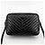 Saint Laurent Borsa a tracolla Lou Camera Bag con nappa Nero - vista 2
