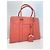 Borsa Tote Business Saffiano Rosa Corallo Bulgari - vista 2