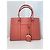 Borsa Tote Business Saffiano Rosa Corallo Bulgari - vista 3