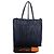 Tod's Navy Leder Schultertasche Medium mit Quasten-Dekoration Blau