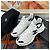 Chanel CC Logo Sneakers Suede White Silvery - view 8