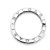 Bulgari Sterling Silver Keyring Silvery - view 2