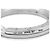 Bulgari Sterling Silver Keyring Silvery - view 4