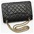 Chanel Sac à bandoulière à chaîne dorée vintage noir taille medium - vue 4