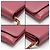 Prada Borsa Crossbody WOC in Saffiano rosa con catena dorata - vista 11