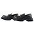 Gucci Mocassini con suola in tappeto e mors dorato Nero - vista 5