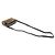 Gucci Mini tracolla WEB Ophidia in scamosciato marrone e pelle vernice nera - vista 4