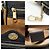 Gucci Mini tracolla WEB Ophidia in scamosciato marrone e pelle vernice nera - vista 7