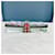 Clutch Prada con stampa e borchie Blu - vista 4