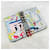 Clutch Prada con stampa e borchie Blu - vista 7