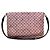 Louis Vuitton Borsa Tote Monogram Mini Lin Francoise e Borsa a Spalla Rosso - vista 4
