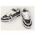 Louis Vuitton Sneakers LV Trainer in tessuto monogramma nero - vista 3