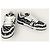 Louis Vuitton Sneakers LV Trainer in tessuto monogramma nero - vista 4