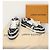 Louis Vuitton Sneakers LV Trainer in tessuto monogramma nero - vista 8