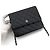 Chanel Mini borsa a tracolla WOC in caviar opaco argento - vista 2