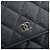 Chanel Mini borsa a tracolla WOC in caviar opaco argento - vista 7