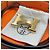 Hermès Cinturón reversible Negro/Oro mate Naranja - vista 3