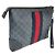 Ophidia Gucci Clutch con tracolla in tela GG Supreme nera Nero