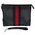 Ophidia Gucci Clutch con tracolla in tela GG Supreme nera Nero - vista 9