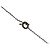 Hermès Bracciale Finesse Diamante Oro Bianco - vista 5