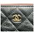 Chanel Caviar Skin Black Classic Silver Clutch Größe Small Schwarz - Ansicht 3