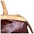 Louis Vuitton Borsa Tote e Borsa a Spalla Monogram Vernis Amarante Brea MM Rosso - vista 5