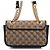 Gucci Mini Borsa a Spalla e Borsa a Tracolla in Tela con Catena Dorata Multicolore - vista 5