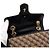Gucci Mini Borsa a Spalla e Borsa a Tracolla in Tela con Catena Dorata Multicolore - vista 6