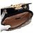 Gucci Mini Borsa a Spalla e Borsa a Tracolla in Tela con Catena Dorata Multicolore - vista 7