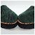 Sandali in shearling Fendi Verde - vista 2