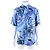 Camicia a maniche corte Dior Homme Blu