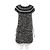 Vestido de punto Chanel Negro