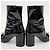 Saint Laurent Stivali in vernice - vista 3