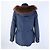 Loro Piana Kapuzenpullover mit Reißverschluss Blau - Ansicht 3
