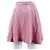 Falda de terciopelo Miu Miu Rosa