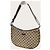Gucci Borsa a tracolla mezzaluna in tela GG marrone - vista 2