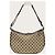 Gucci Borsa a tracolla mezzaluna in tela GG marrone - vista 5