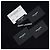 Saint Laurent Clutch Média Matelassê Preta Preto - vista 10