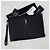 Saint Laurent Clutch Média Matelassê Preta Preto - vista 4