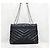Saint Laurent Borsa a tracolla in pelle trapuntata Lulu Medium - vista 3