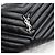 Saint Laurent Borsa a tracolla in pelle trapuntata Lulu Medium - vista 5