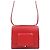 Thom Browne Nuova Borsa Crossbody in Pelle Rossa Piccola a Due Vie Rosso