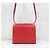 Thom Browne Nuova Borsa Crossbody in Pelle Rossa Piccola a Due Vie Rosso - vista 3