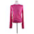 Hermès Leichter Langarmpullover Candy Libris Pink  - Ansicht 13