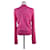 Hermès Leichter Langarmpullover Candy Libris Pink  - Ansicht 15