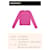Hermès Leichter Langarmpullover Candy Libris Pink  - Ansicht 2